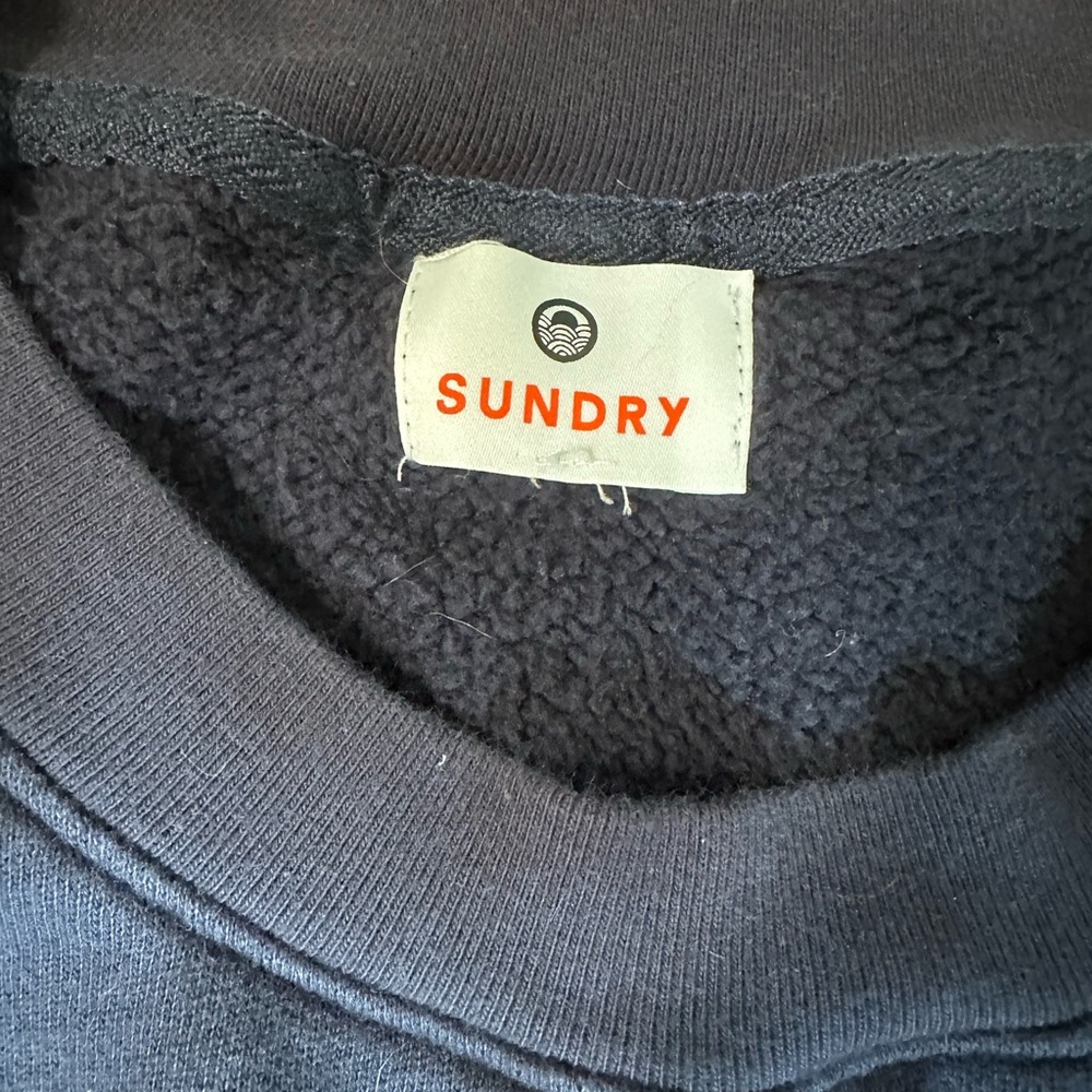 Sundry Blue Sweatshirt - Picture 3 of 4